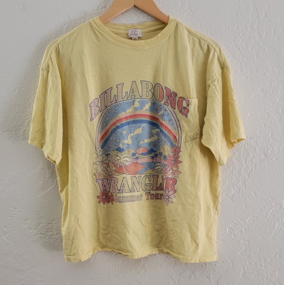 Billabong X Wrangler Oversized T Shirt Size XS - Picture 1 of 5